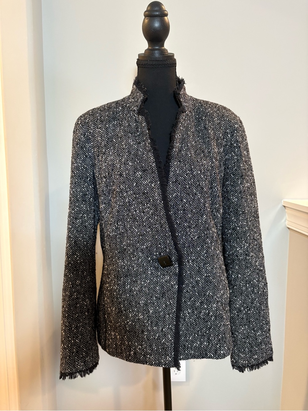 Doncaster Signature Premium Wool Blend Blazer Jacket - Size 12